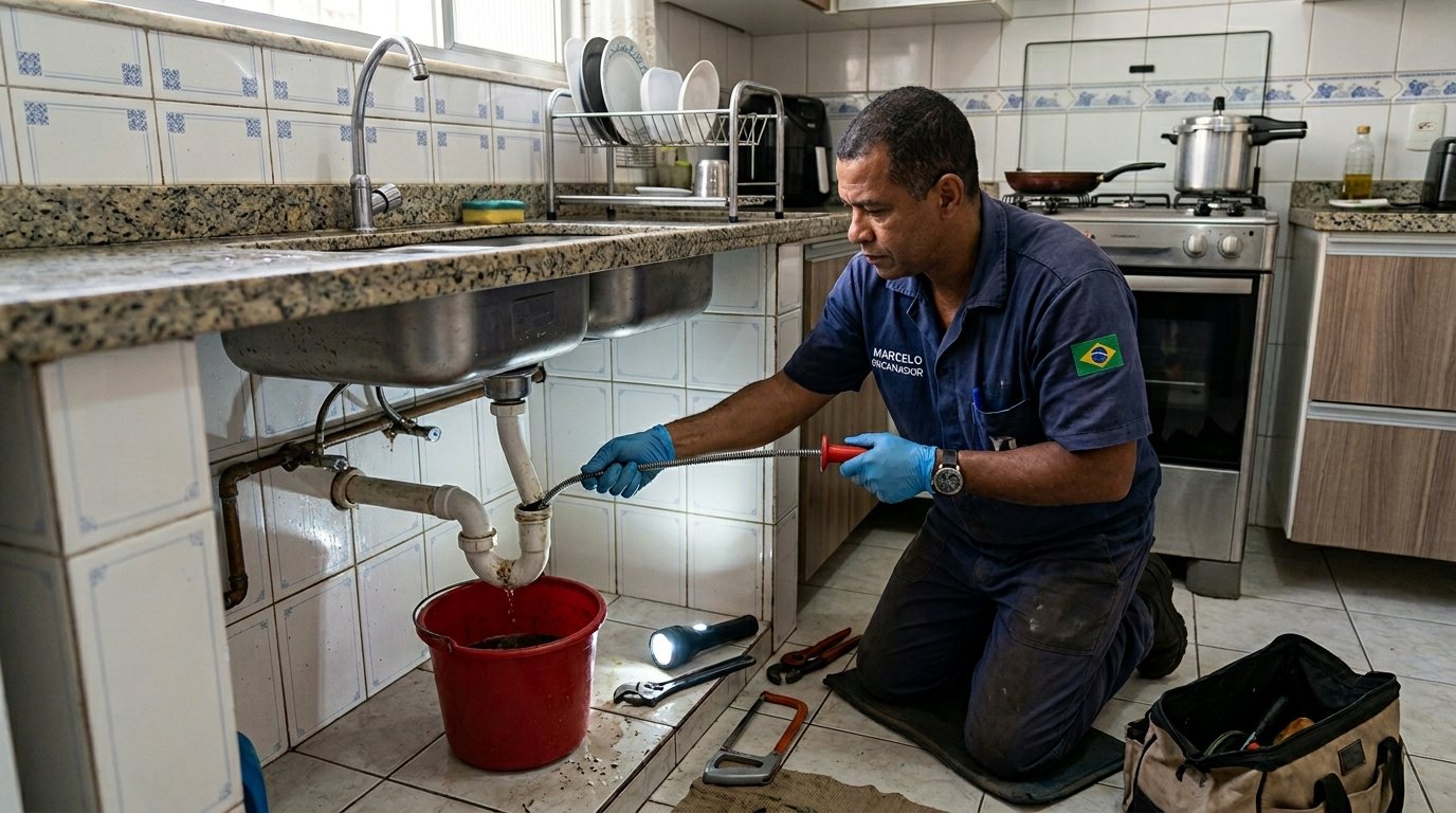 Ligação da Pia da Cozinha em Belo Horizonte‑MG