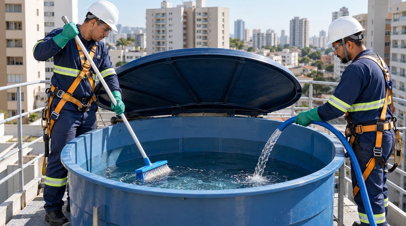 Reservatório de Condomínio em Belo Horizonte‑MG